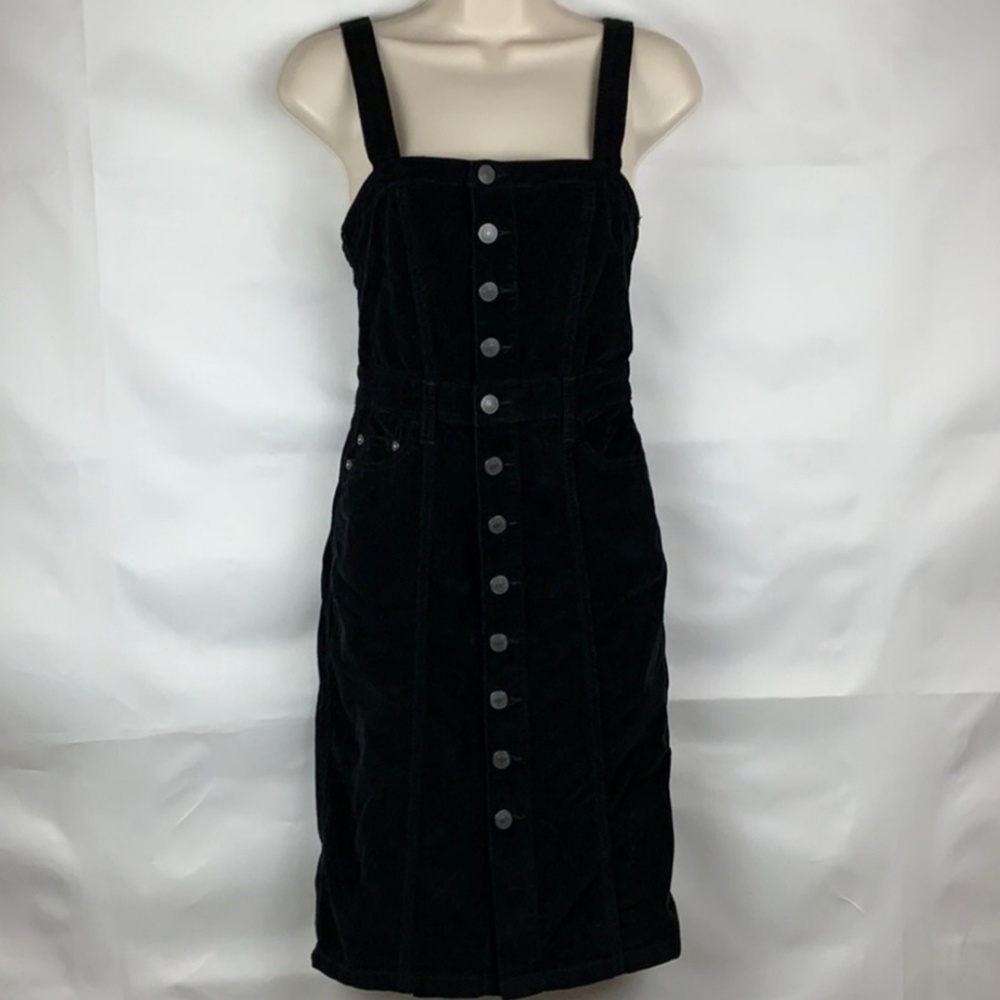 Free People Courdoroy Overall Dress